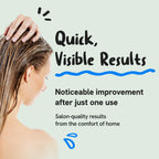 Dear Hair collagen and protein mask ingredients panel view
