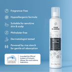 Four Reasons No Nothing sensitive dry shampoo waterless hair refresh spray