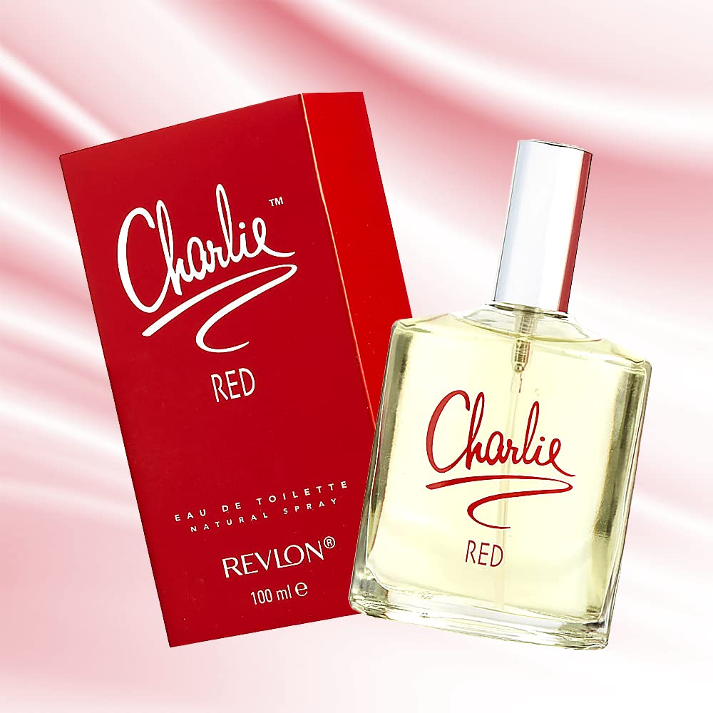 Side profile of Revlon Charlie Red Eau De Toilette