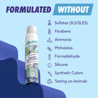 Side view of Batiste sweat activated hair refresher spray