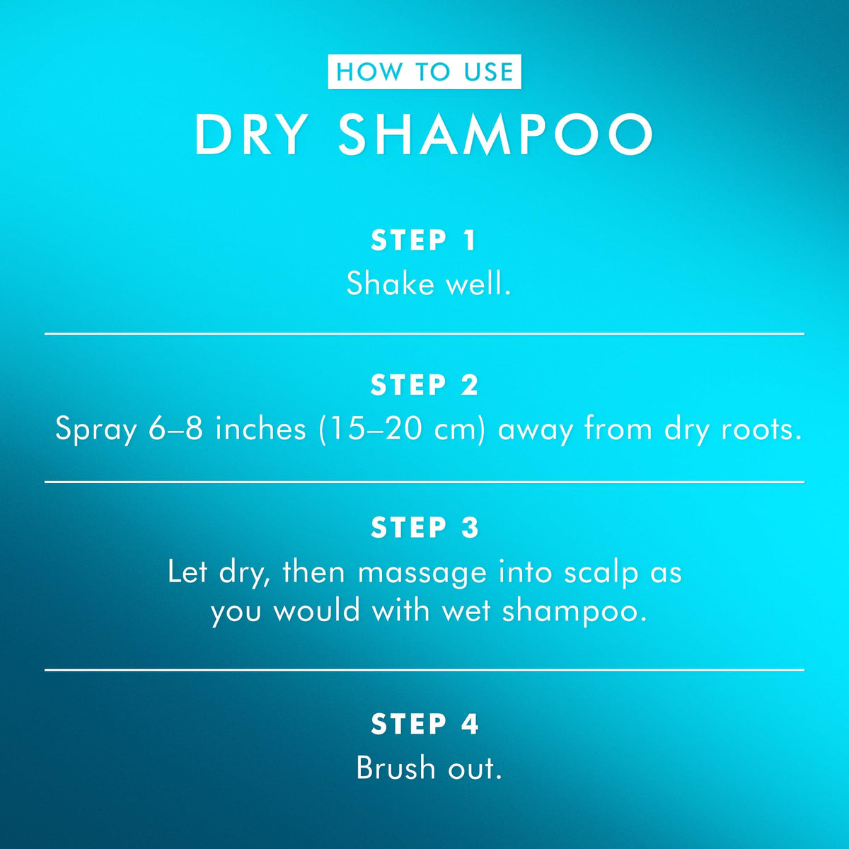 Moroccanoil argan oil infused dry shampoo for brunettes