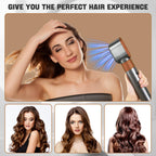 Product packaging presentation of the imported gold replacement dryer nozzle for premium beauty stylers
