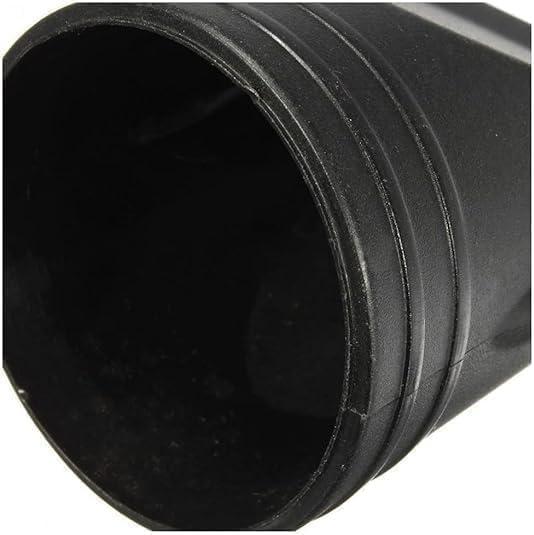Kryoflare universal hair dryer nozzle showing the internal barrel structure that fits standard styling tools