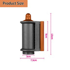 Odashen precision styling nozzle for Dyson Airwrap displayed flat to show product dimensions and premium finish.