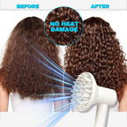 Heat resistant PA66 material construction on the 360 degree rotating hair accessory