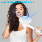SEICHYGO premium styling nozzle demonstrating the full 360 degree rotational angle functionality