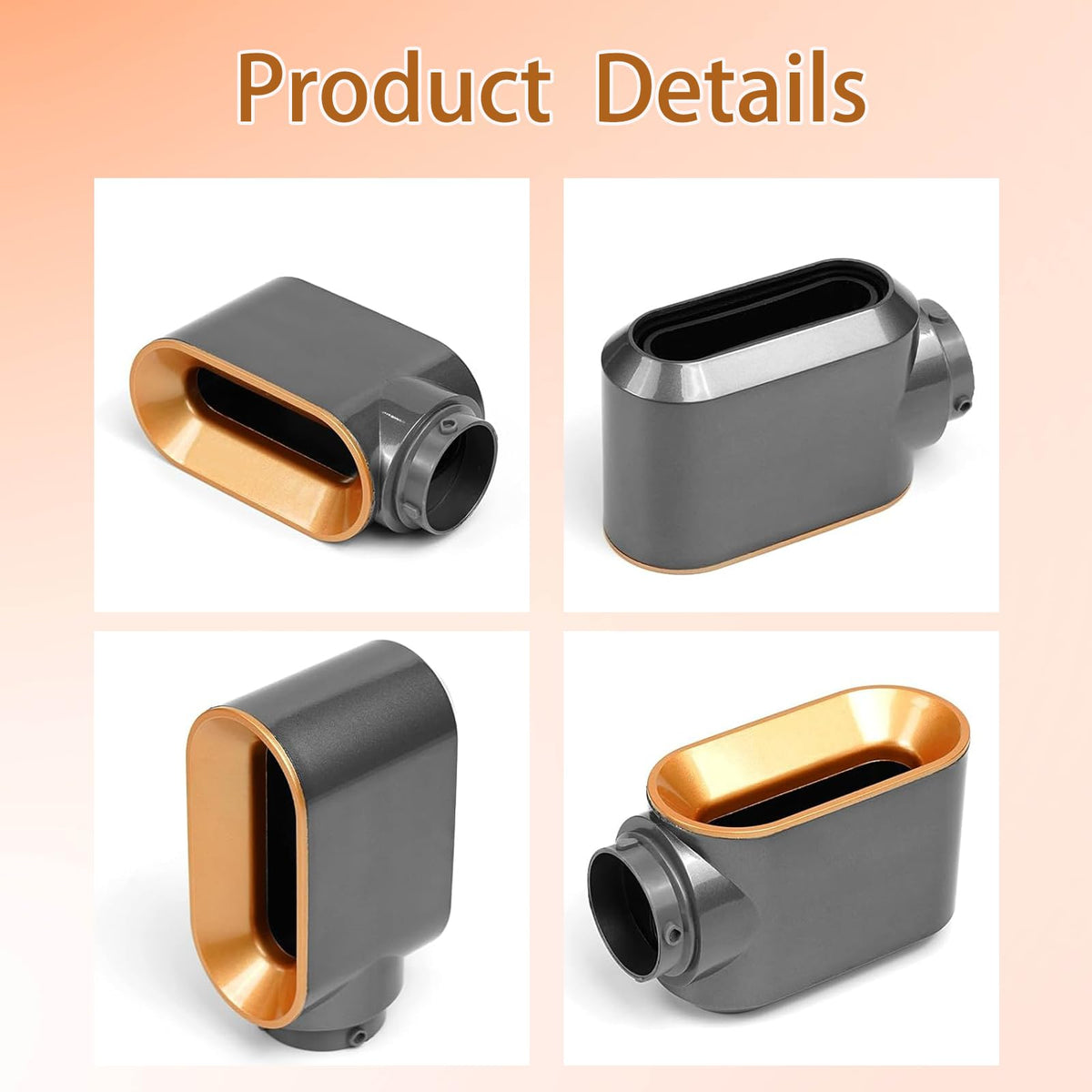 High pressure airflow nozzle replacement part showing the durable heat resistant construction