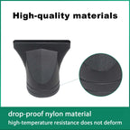 YAFIYGI universal plastic blower nozzle pair demonstrating the thick high temperature resistant construction that prevents warping.