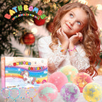 Waterproof capsule opening up to reveal a colorful bead bracelet surprise from the dissolved fizzie.