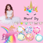 Child safe bath fizzies dissolving in a warm bathtub creating rich colorful foam.
