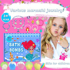 Vibrant colors and bubbles foaming in warm bath water from a dissolving mermaid bath bomb.
