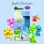 Premium imported children gift set packaging featuring six colorful bubble foam potions.