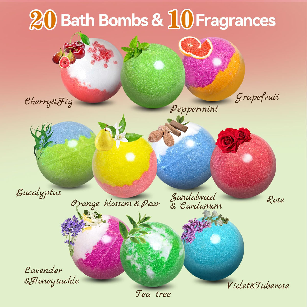Santrela essential oil bath fizzies dissolving in water to create a vibrant moisturizing bubble bath experience.