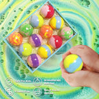 Safe and non-toxic children bath fizzy balls kit for boys and girls