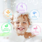 Thirty pack assortment of handmade kids bath bombs individually wrapped showing different pastel shades