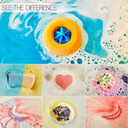 STNTUS INNOVATIONS handmade luxury bath balls in cupcake donut and heart shapes