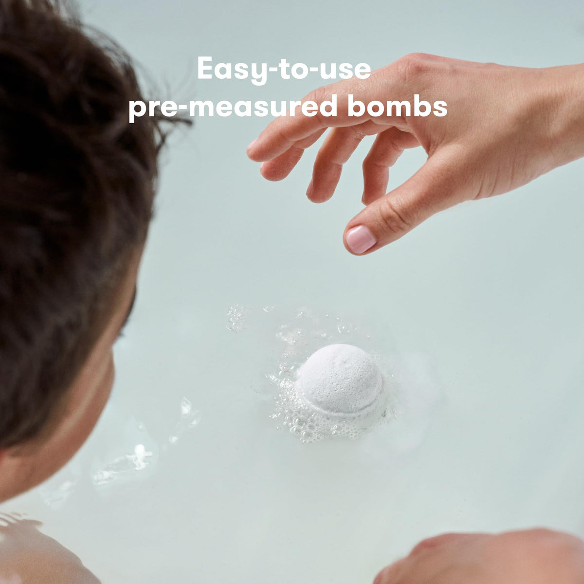 Frida Baby USA imported premium baby wellness bath bombs package back design with instructions.