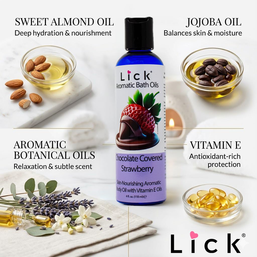 Lick USA imported premium hydrating skin oil for sensitive skin