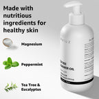 Magnesium wet skin moisturizer for sore muscle recovery and post-workout self-care.