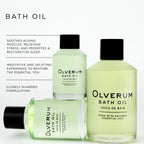 Olverum 125ml botanical bath soak retail packaging box