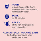 Dr Teal's magnesium soak packaging details