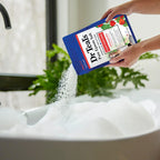 Back label of Dr Teal's Epsom salt with usage instructions
