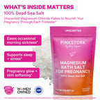 Pink Stork magnesium flakes pouch packaging