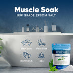 BPA free resealable pouch for Better Bath Better Body muscle soak