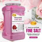 Spa Redi Sensual Rose salt texture close up