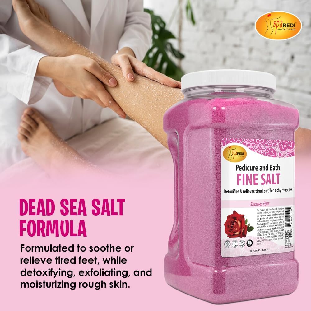 Spa Redi detox foot soak ingredients label