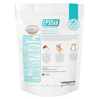 Epsoak Epsom Salt resealable bag packaging detail