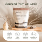 Enviromedica Bentonite clay powder texture for face mask application