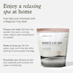 Enviromedica 500g clay bath powder container for wellness routine
