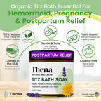 Thena Natural Wellness postpartum sitz bath soak jar