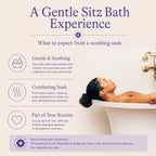 Lansinoh postpartum sitz bath salts pouch packaging