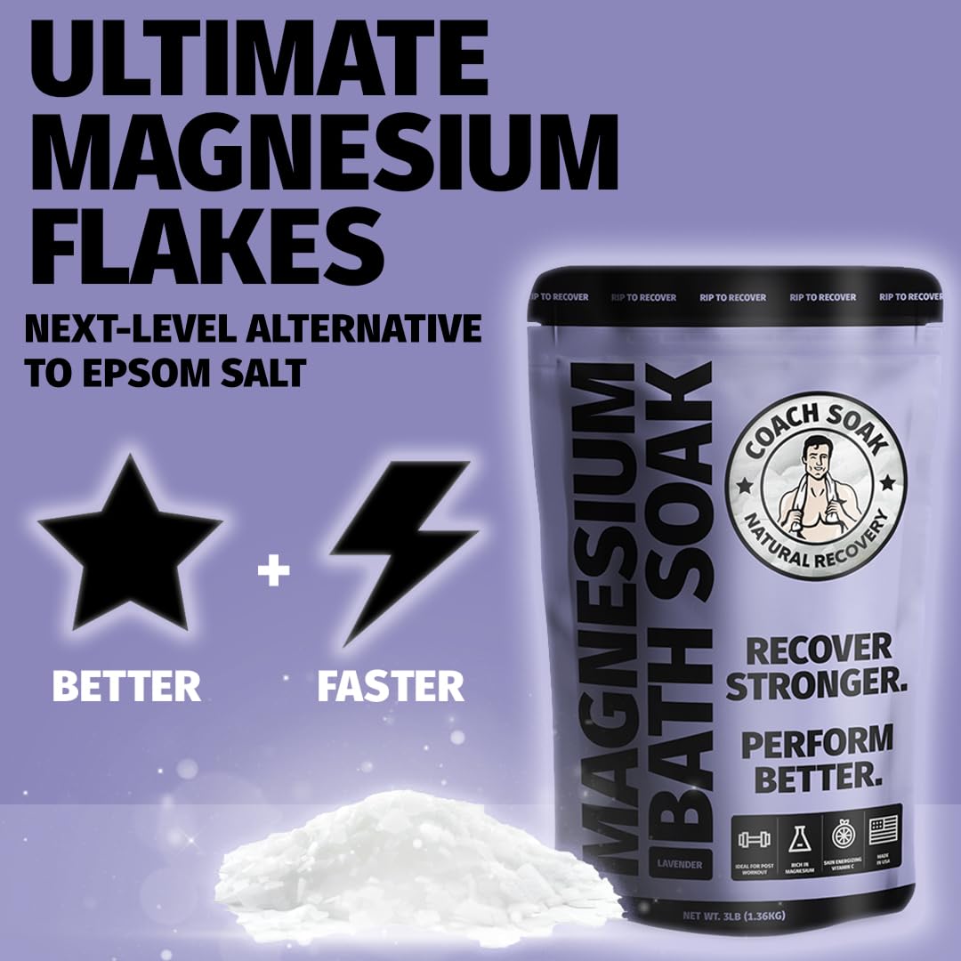 Coach Soak magnesium flakes packaging details