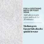Sky Organics Epsom Salt resealable bag for storage