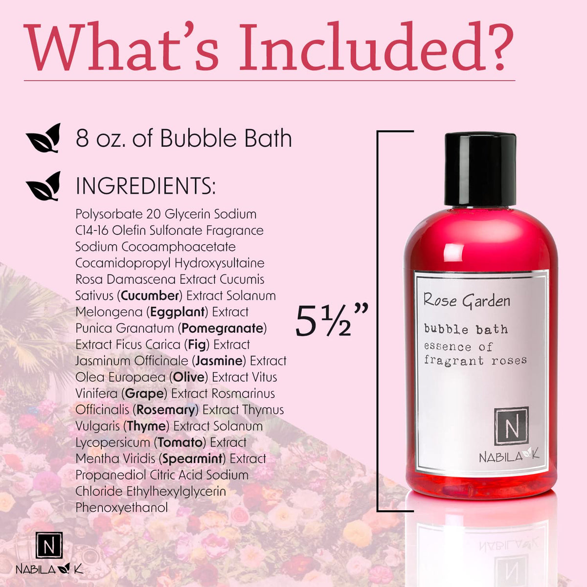 Authentic USA imported Nabila K skincare product on bathroom shelf