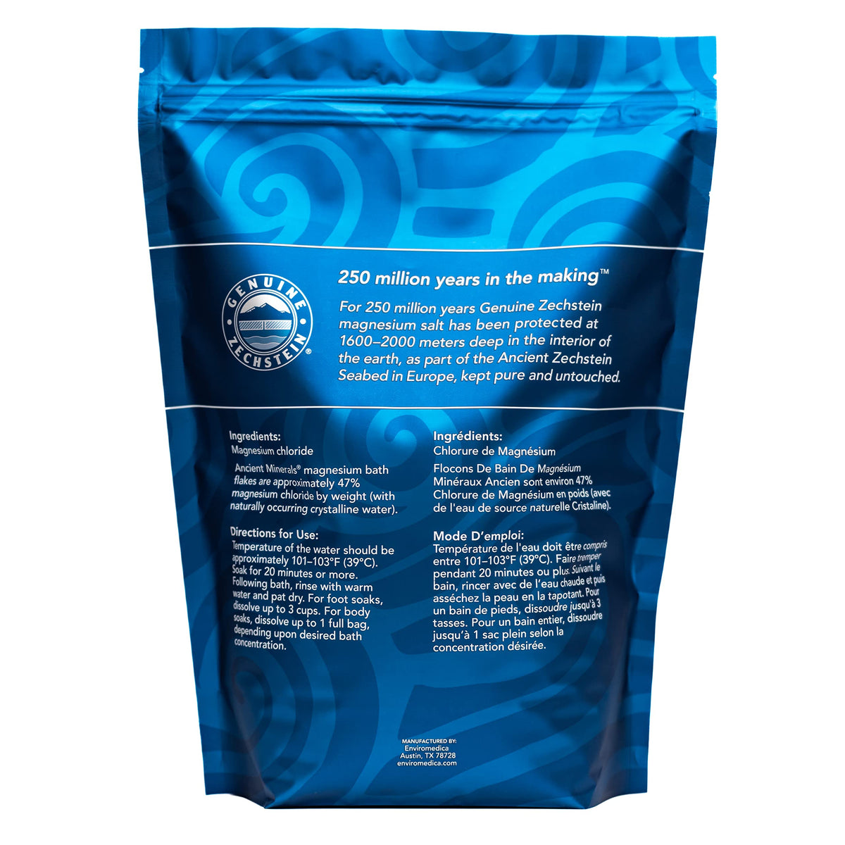 Stress relief and relaxation with magnesium bath minerals