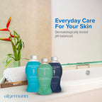 Close up of Algemarin mineral-rich foam bath label