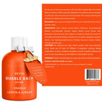 Natural bubble bath soak for home spa experience