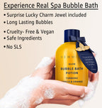 Long lasting foam texture from New Miuz bath potion
