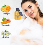 New Miuz bubble bath bottle ingredients and branding