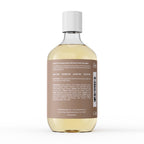 Deep Steep Brown Sugar Vanilla bubble bath bottle showing organic ingredient label