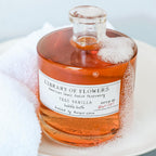 Close up of Library of Flowers True Vanilla luxury bath soap
