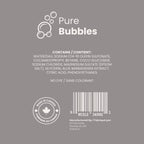Hypoallergenic bubble bath for sensitive skin