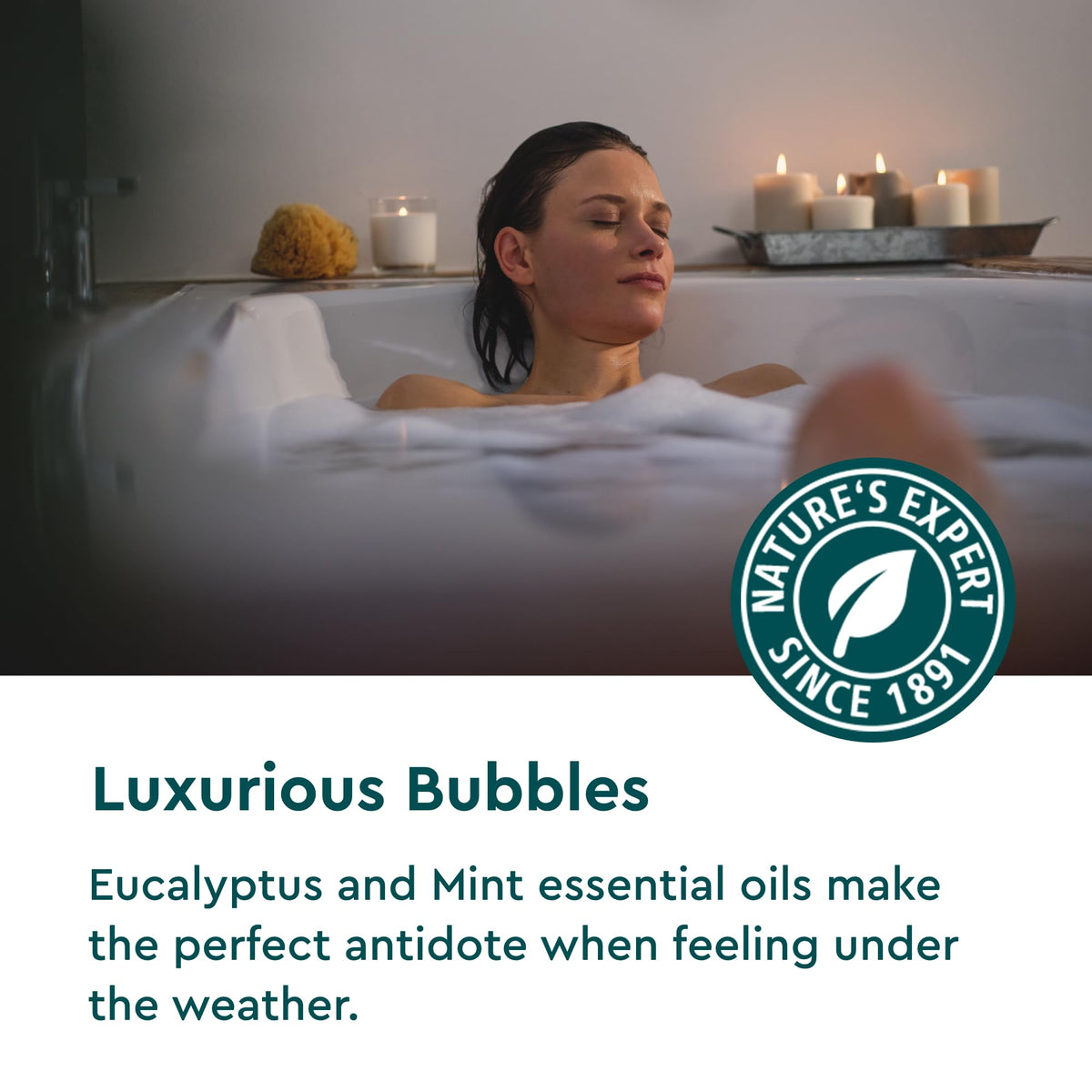 Kneipp Eucalyptus Bubble Bath 13.5 fluid ounce bottle