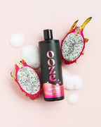 Ooze Passion Fruit Bubble Bath black bottle design