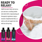 Ooze Passion Fruit Bubble Bath for home spa relaxation