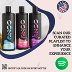 Authentic USA imported Ooze bubble bath bottle